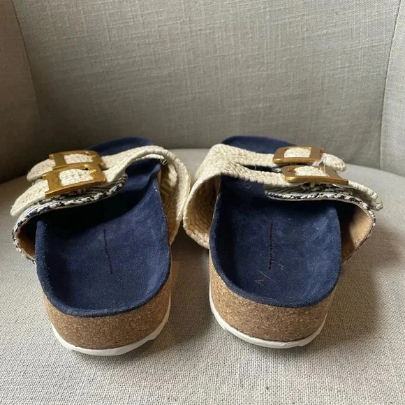 NWOT Anthropologie Double-Strap Sandals Size 38 - Picture 8 of 15